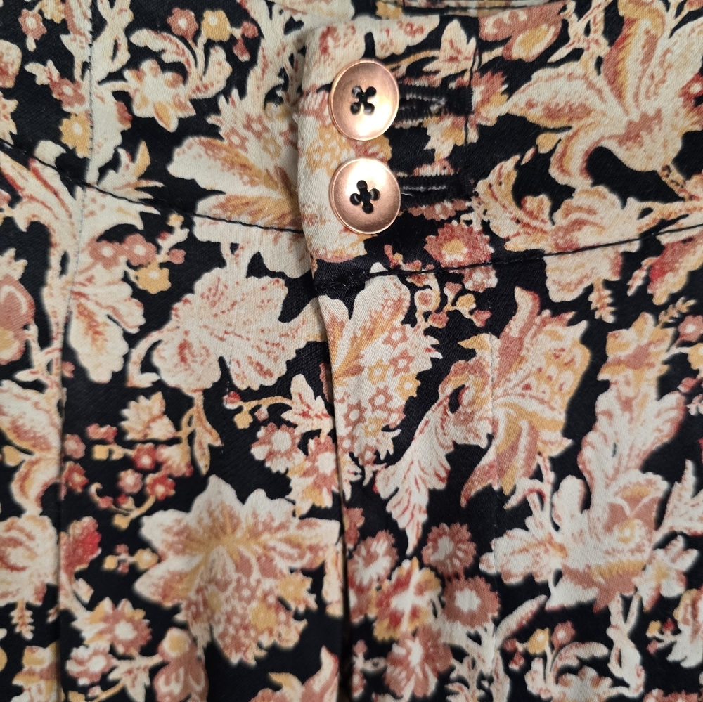 Anthropologie Diandra Floral Pleated Joggers NWOT - Picture 4 of 9
